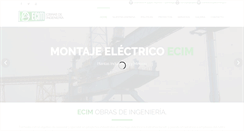 Desktop Screenshot of eciming.cl